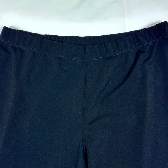 Susan Graver Liquid Knit Black Wide Leg Pull On Pants Womens XLP Petite Plus - Picture 4 of 8